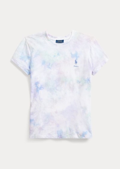 T Shirt Polo Ralph Lauren Tie-Dye Jersey Mulher 92160-TWNJ